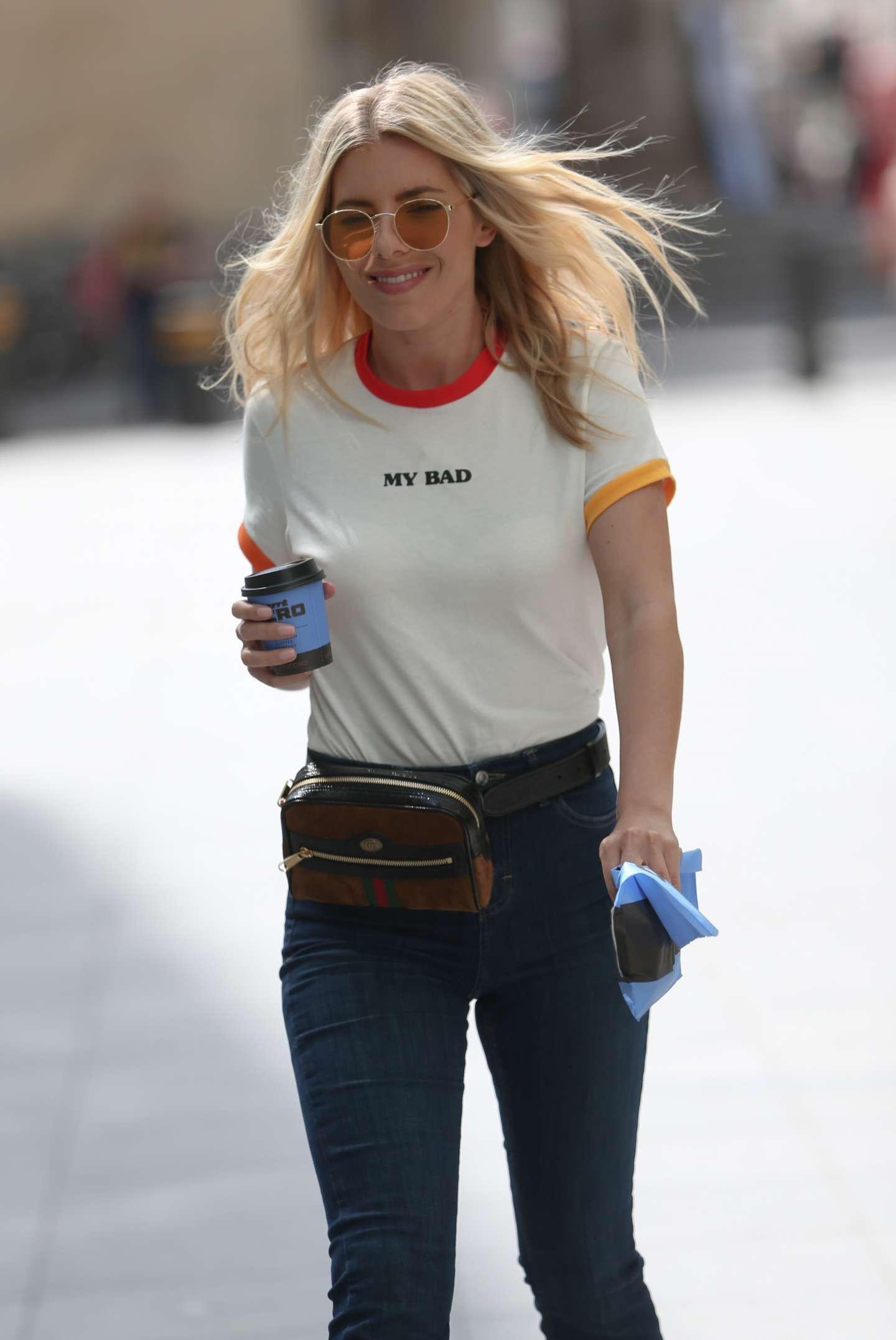 Mollie King â€“ Spotted At BBC Studios in London
