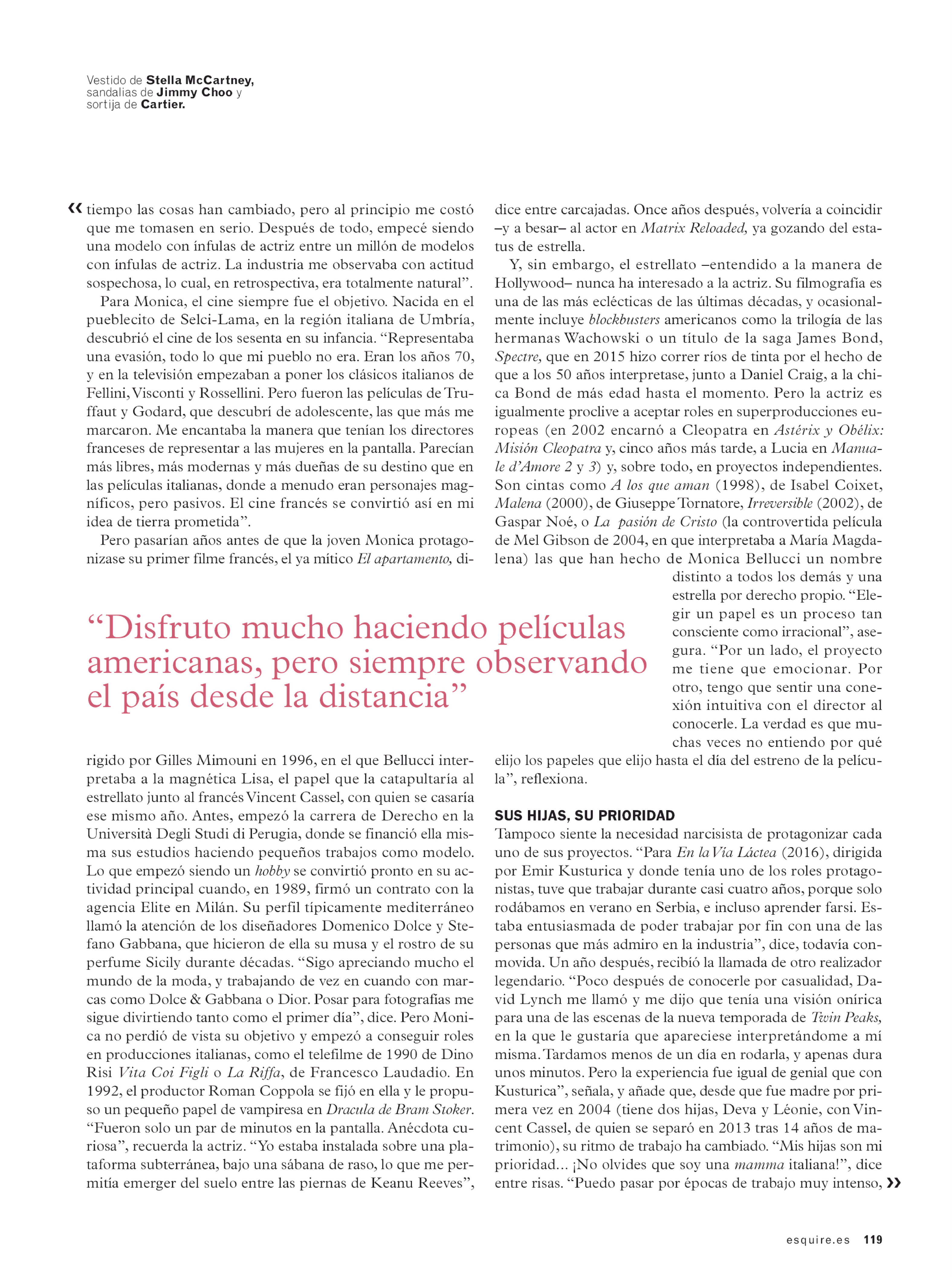 Monica Bellucci â€“ Esquire Spain Magazine (August 2018)