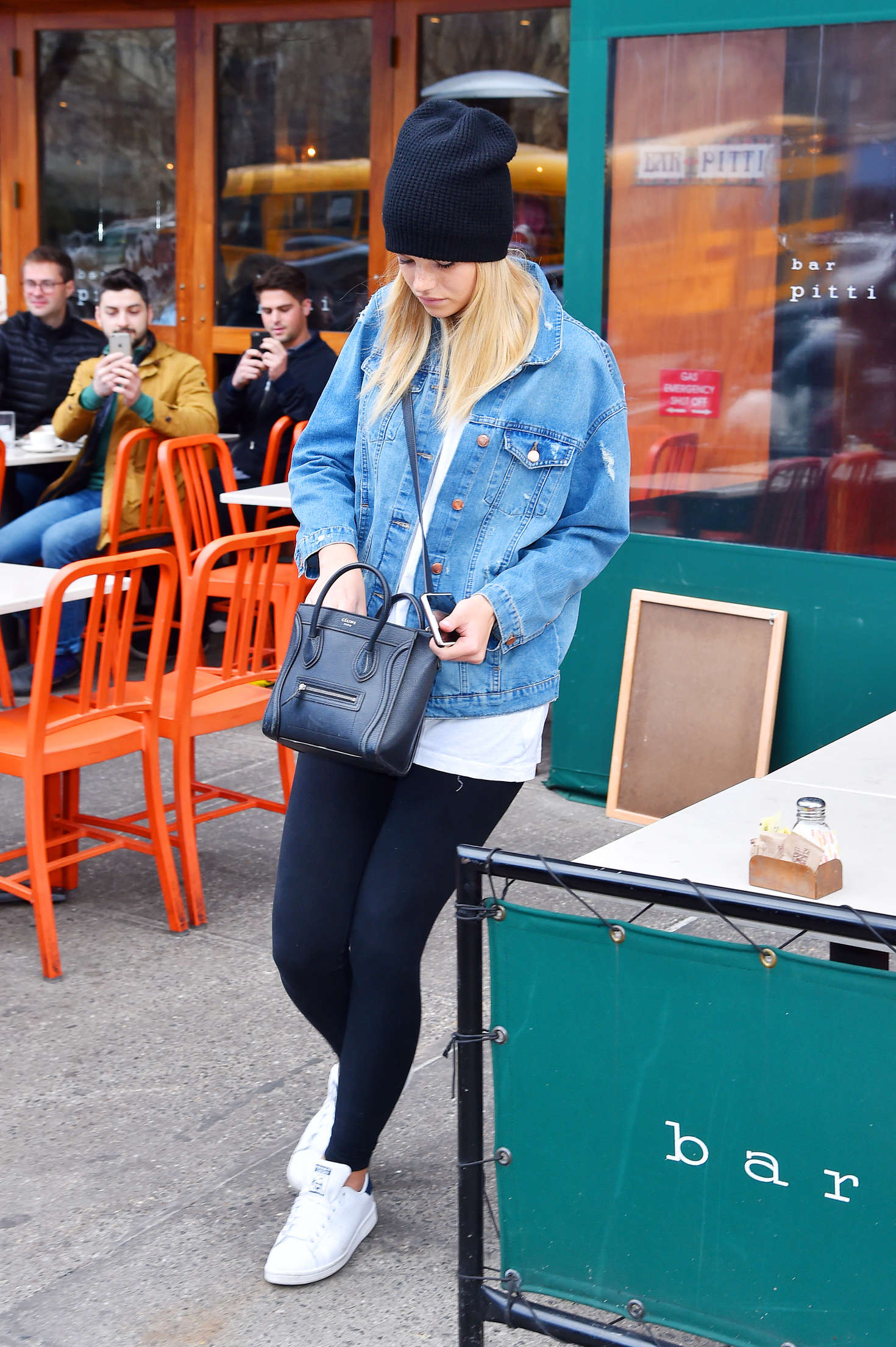 Nadine Leopold out of Bar Pitti in NYC