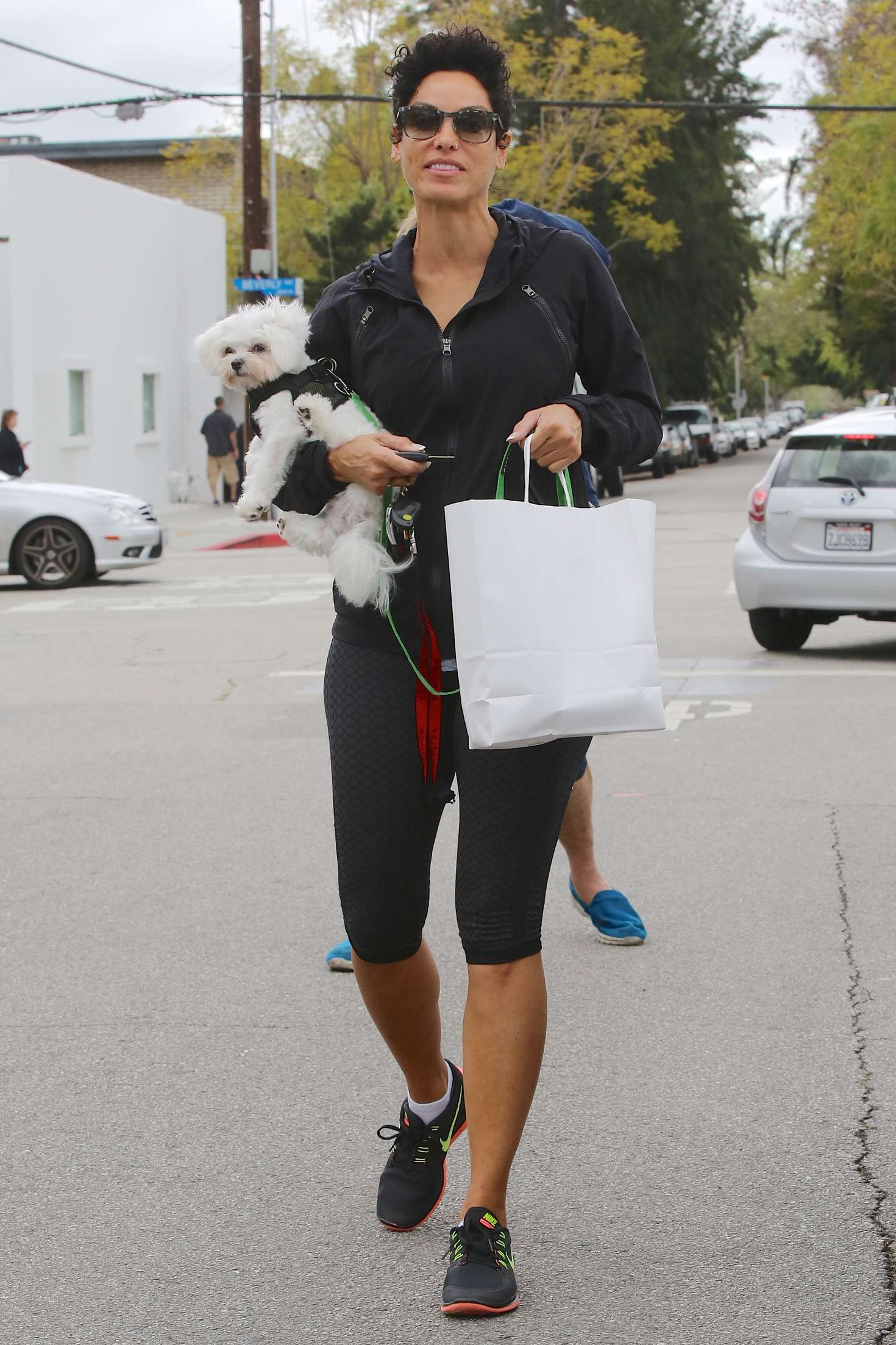 Nicole Murphy in Tight Leggings out in West Hollywood