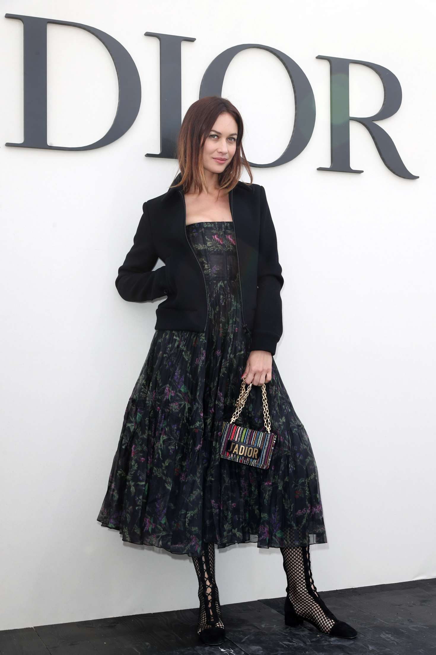 Olga Kurylenko â€“ Christian Dior Fashion Show in Paris