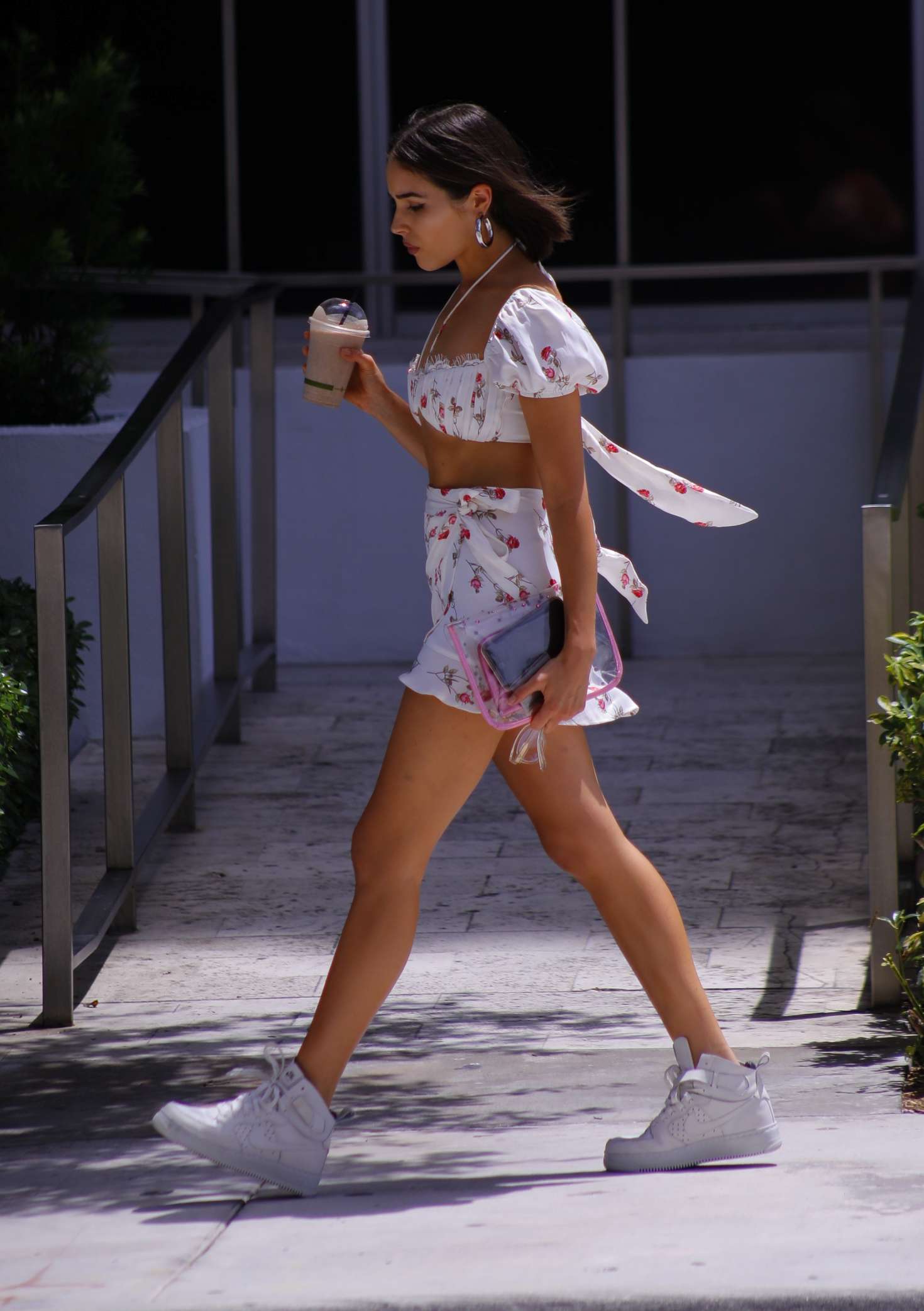 Olivia Culpo in Shorts â€“ Out in Miami