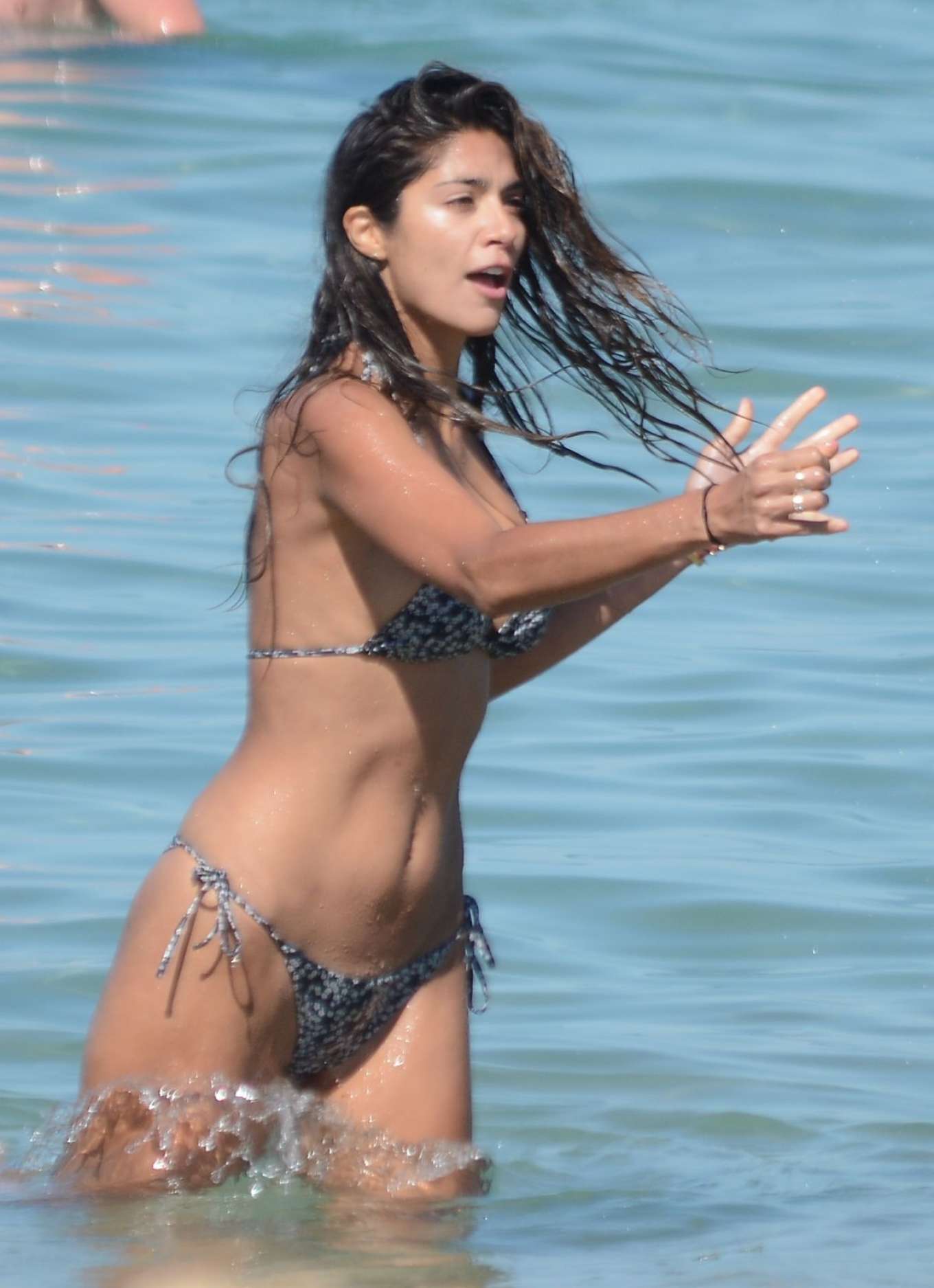 Pia Miller in Bikini on the beach in Maroubra