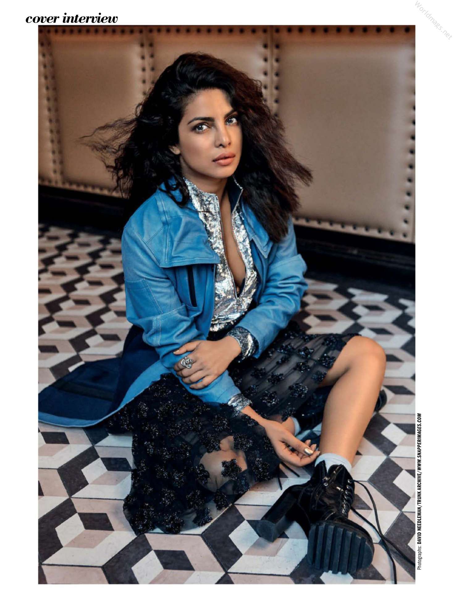 Priyanka Chopra for Cosmopolitan India Magazine (October 2018)