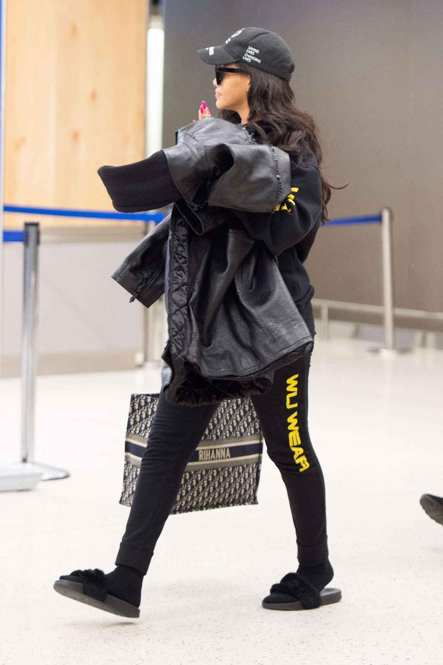 Rihanna at JFK Airport in NYC