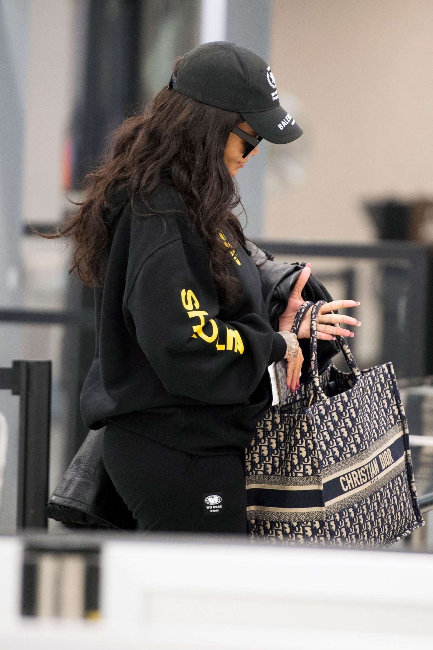 Rihanna at JFK Airport in NYC