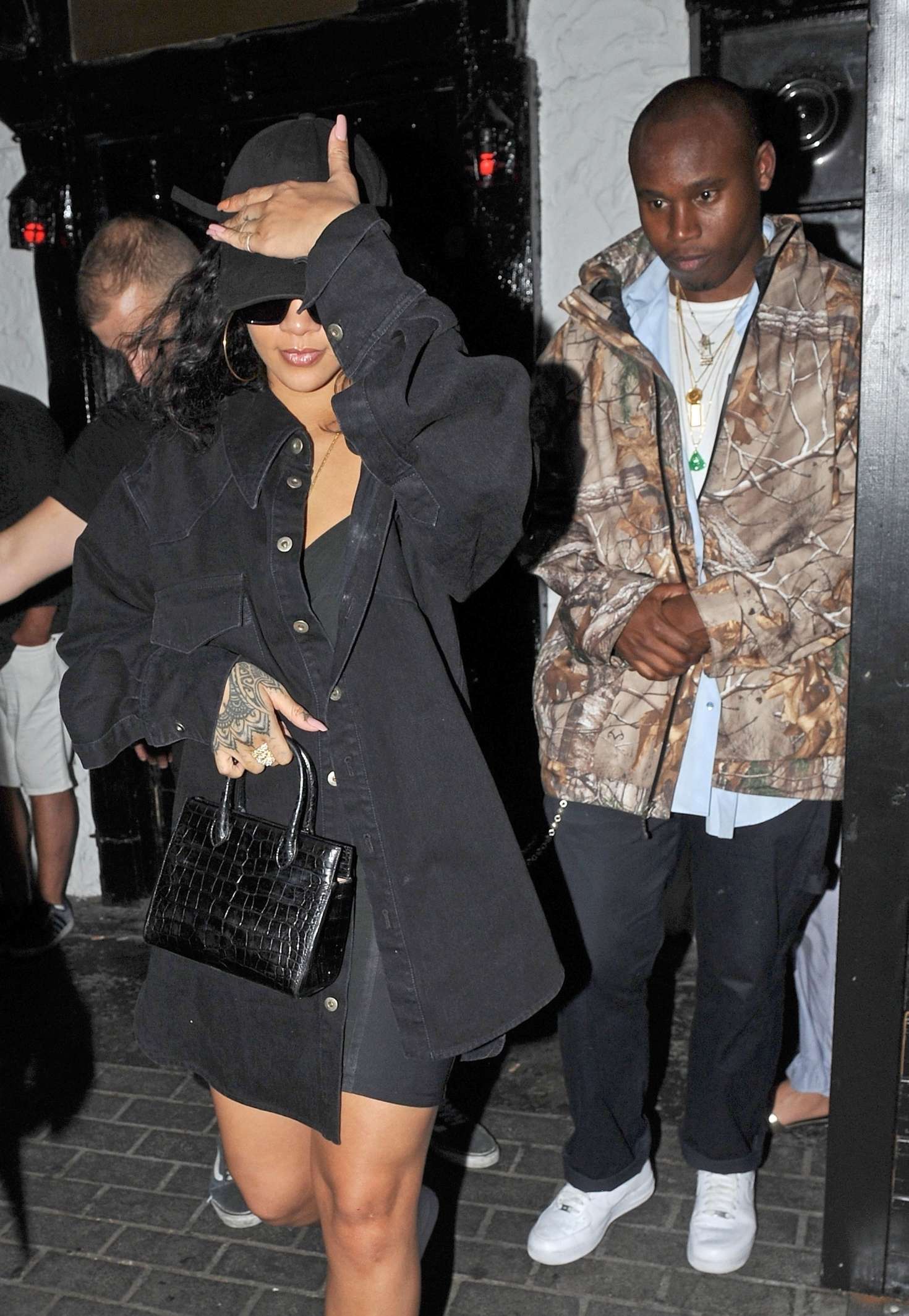 Rihanna at The Scotch Of St James Night Club in Mayfair