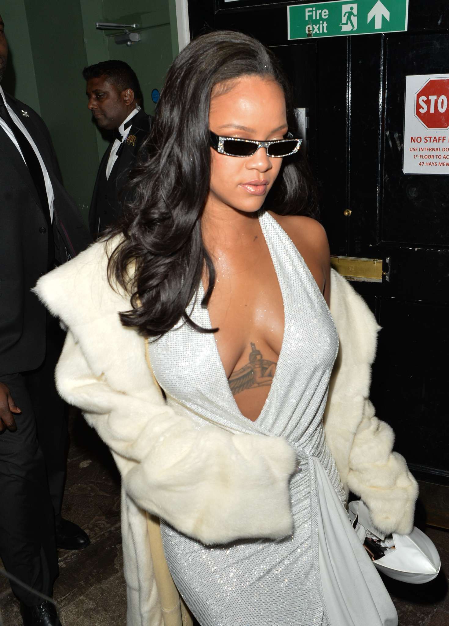 Rihanna â€“ Leaving Annabellâ€™s club in Mayfair