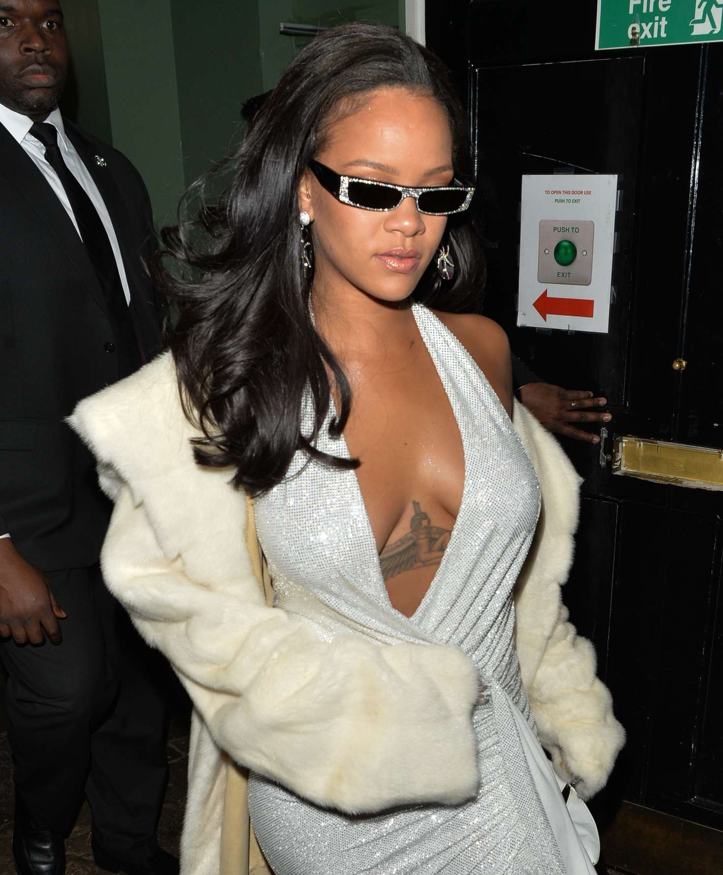 Rihanna â€“ Leaving Annabellâ€™s club in Mayfair