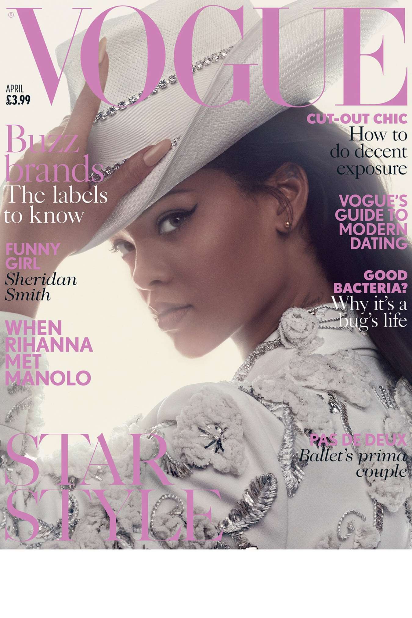 Rihanna â€“ Vogue UK Magazine Cover (April 2016)