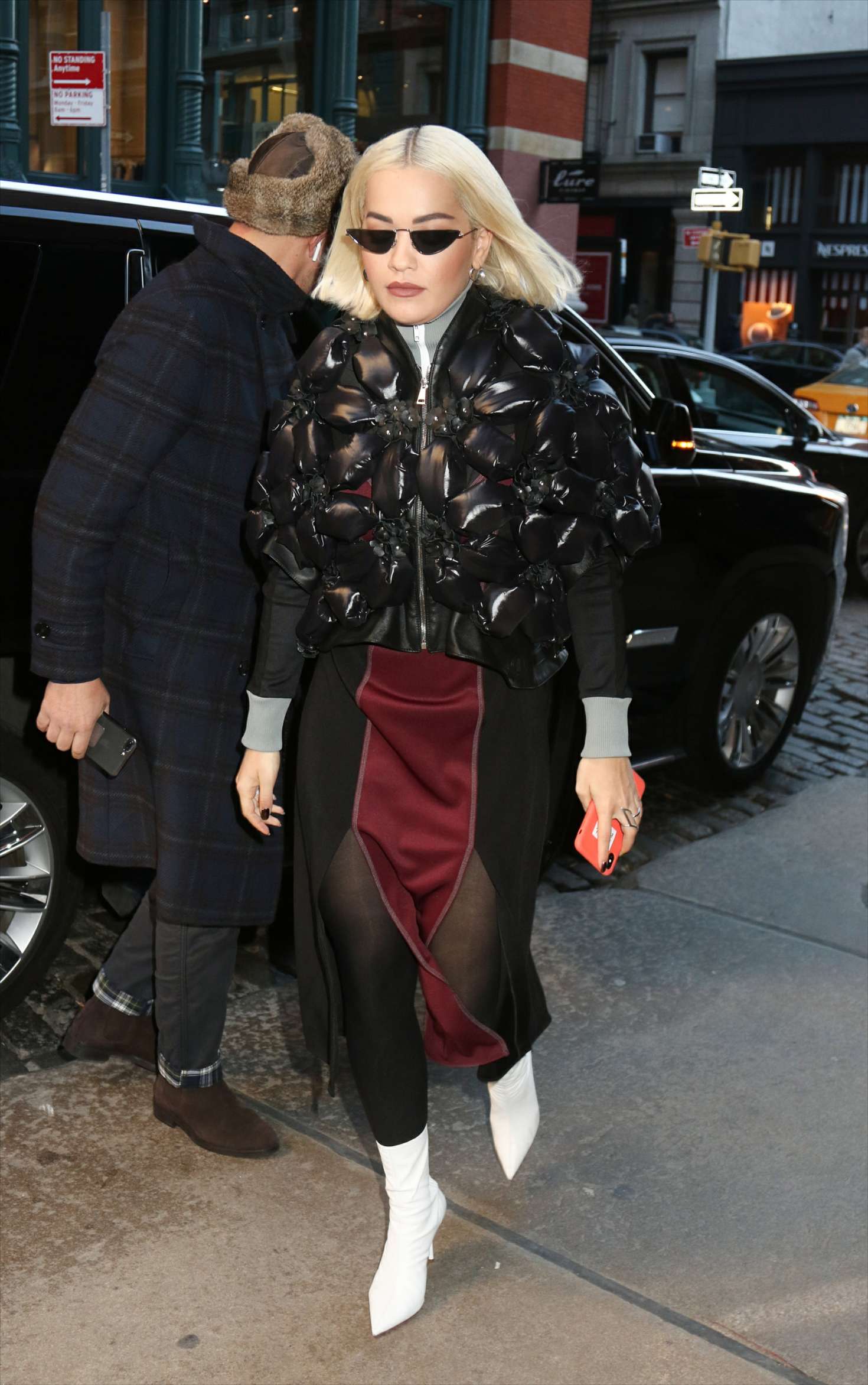 Rita Ora â€“ Arriving at a hotel in New York