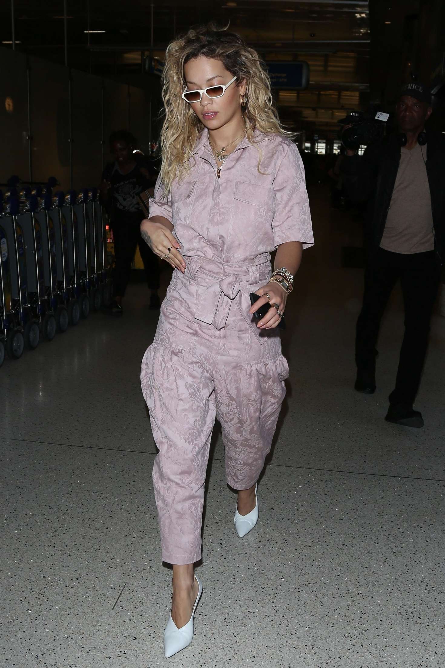 Rita Ora at Los Angeles International Airport