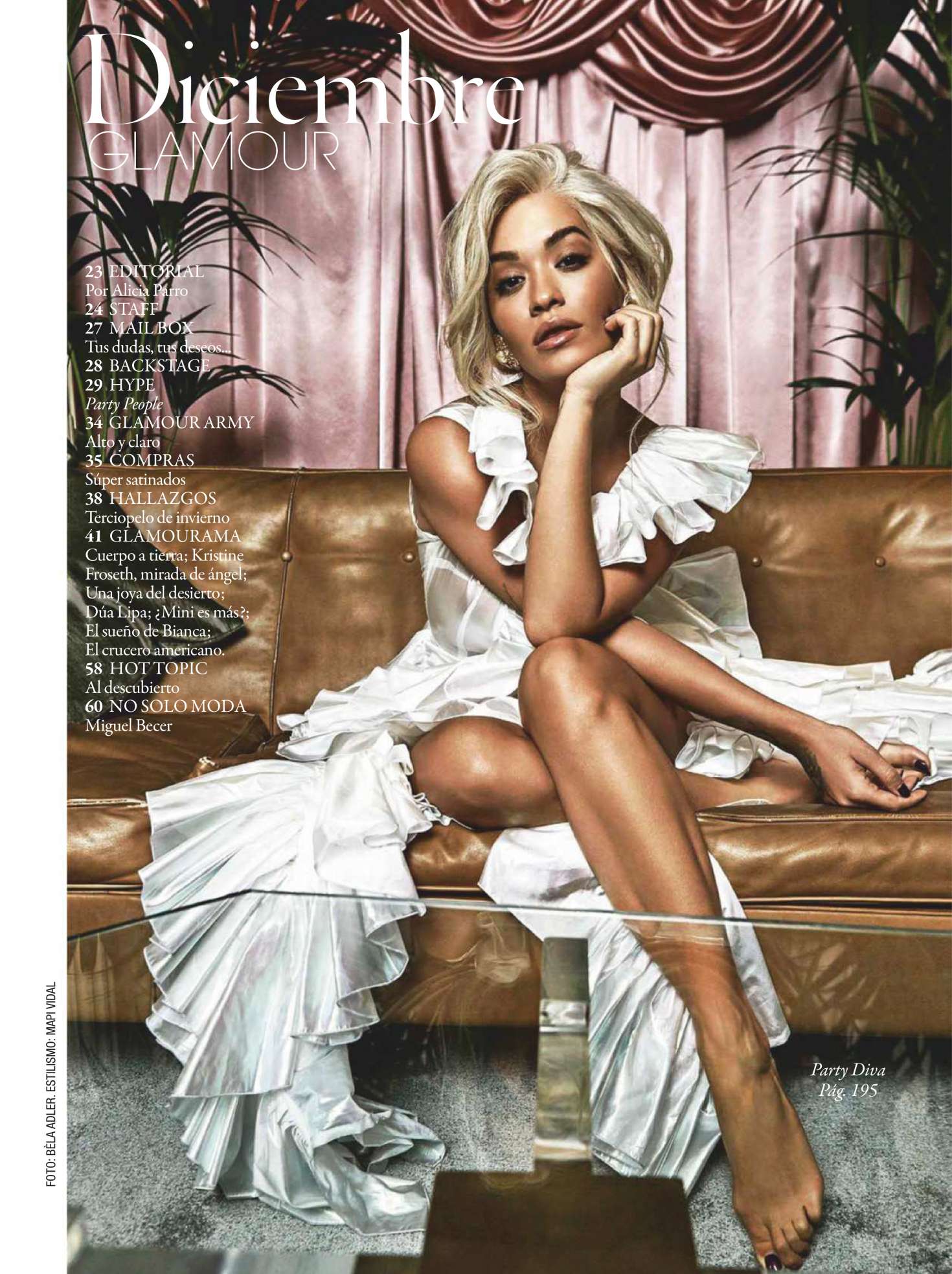 Rita Ora â€“ Glamour Spain Magazine (December 2018)