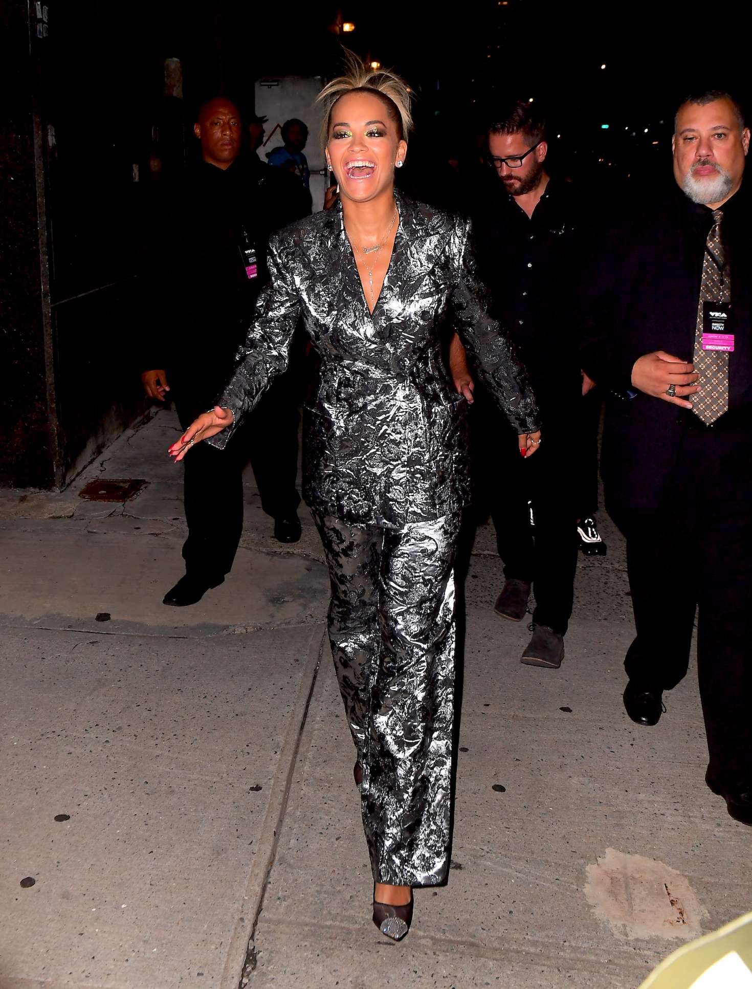 Rita Ora â€“ Leaving the VMA Pre-Concert in New York