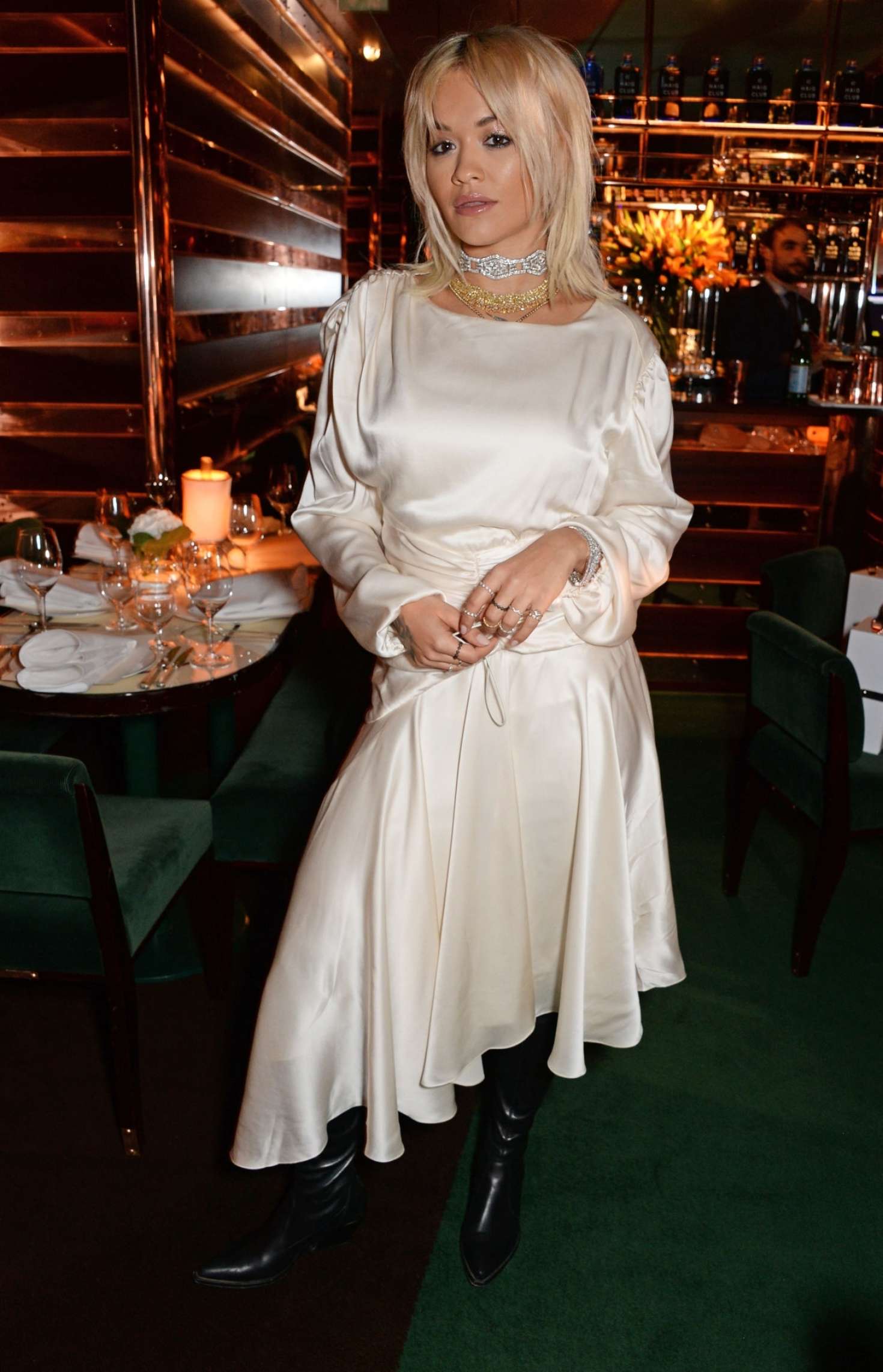 Rita Ora â€“ â€˜Women In Harmonyâ€™ Dinner at Casa Cruz in London