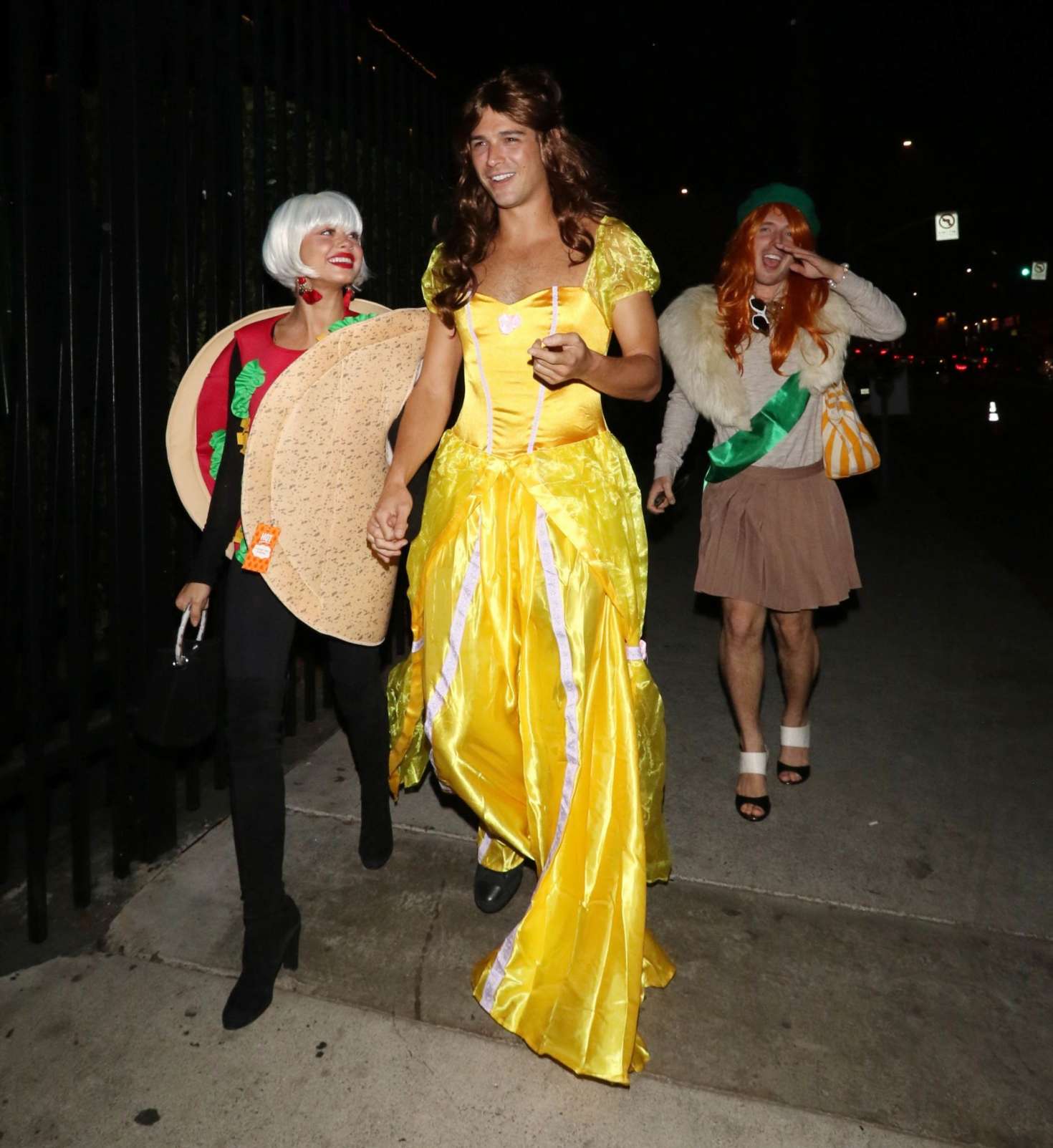 Sarah Hyland â€“ Outside Just Jaredâ€™s 7th Annual Halloween Party in LA