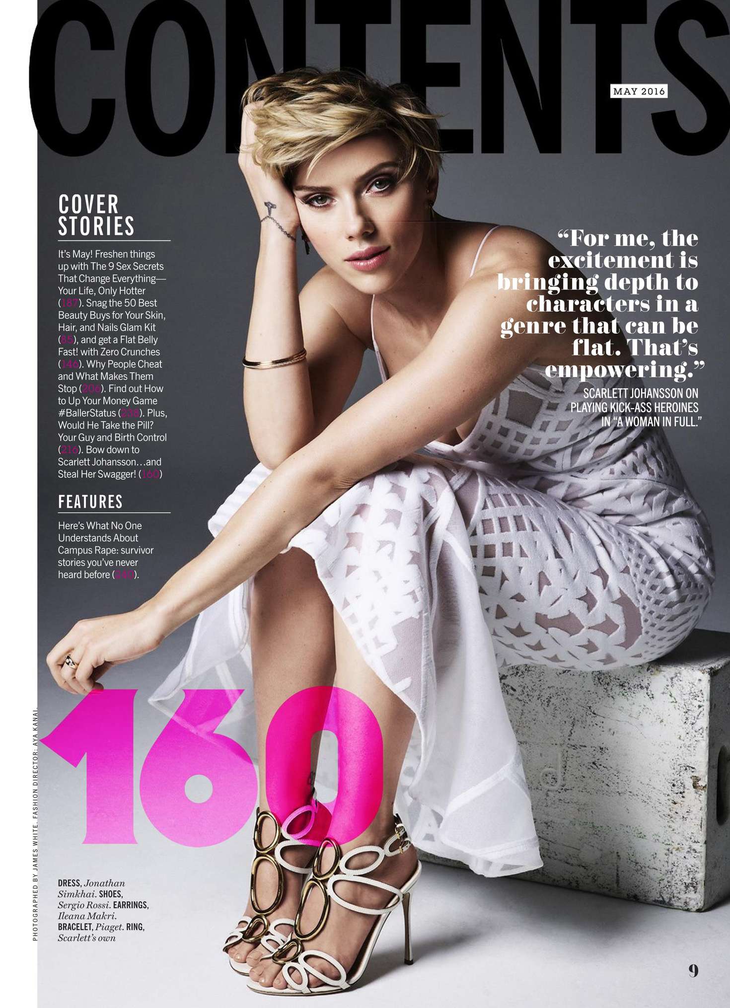 Scarlett Johansson â€“ Cosmopolitan US Magazine (May 2016)