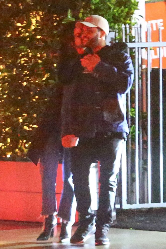 Selena Gomez And The Weeknd KISSING