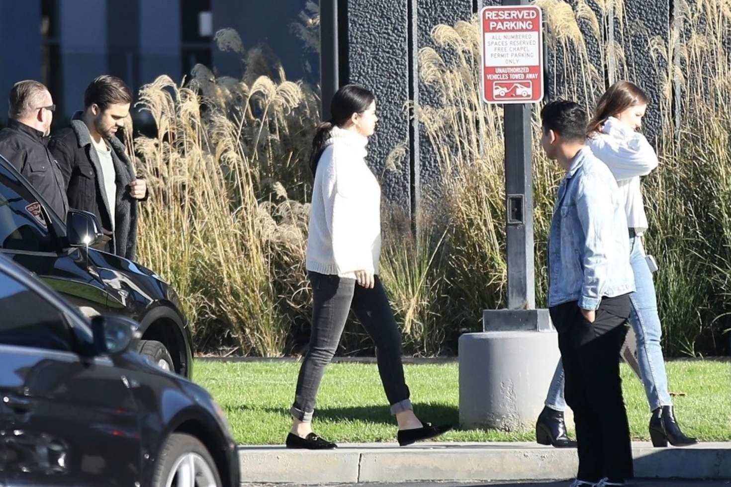 Selena Gomez â€“ Attends Sunday church services in Irvine