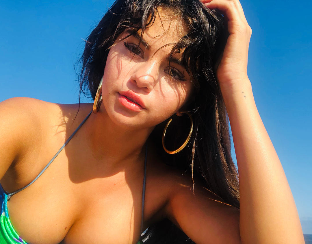 Selena Gomez in Bikini â€“ Instagram