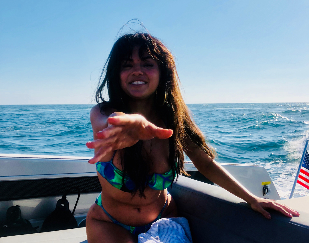 Selena Gomez in Bikini â€“ Instagram