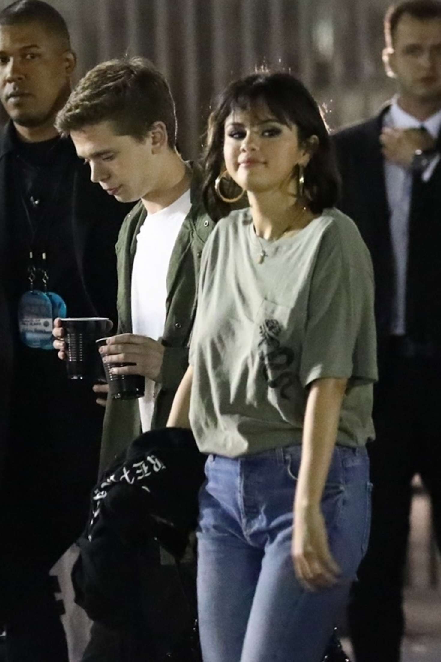 Selena Gomez â€“ Leaves Taylor Swift concert in Pasadena