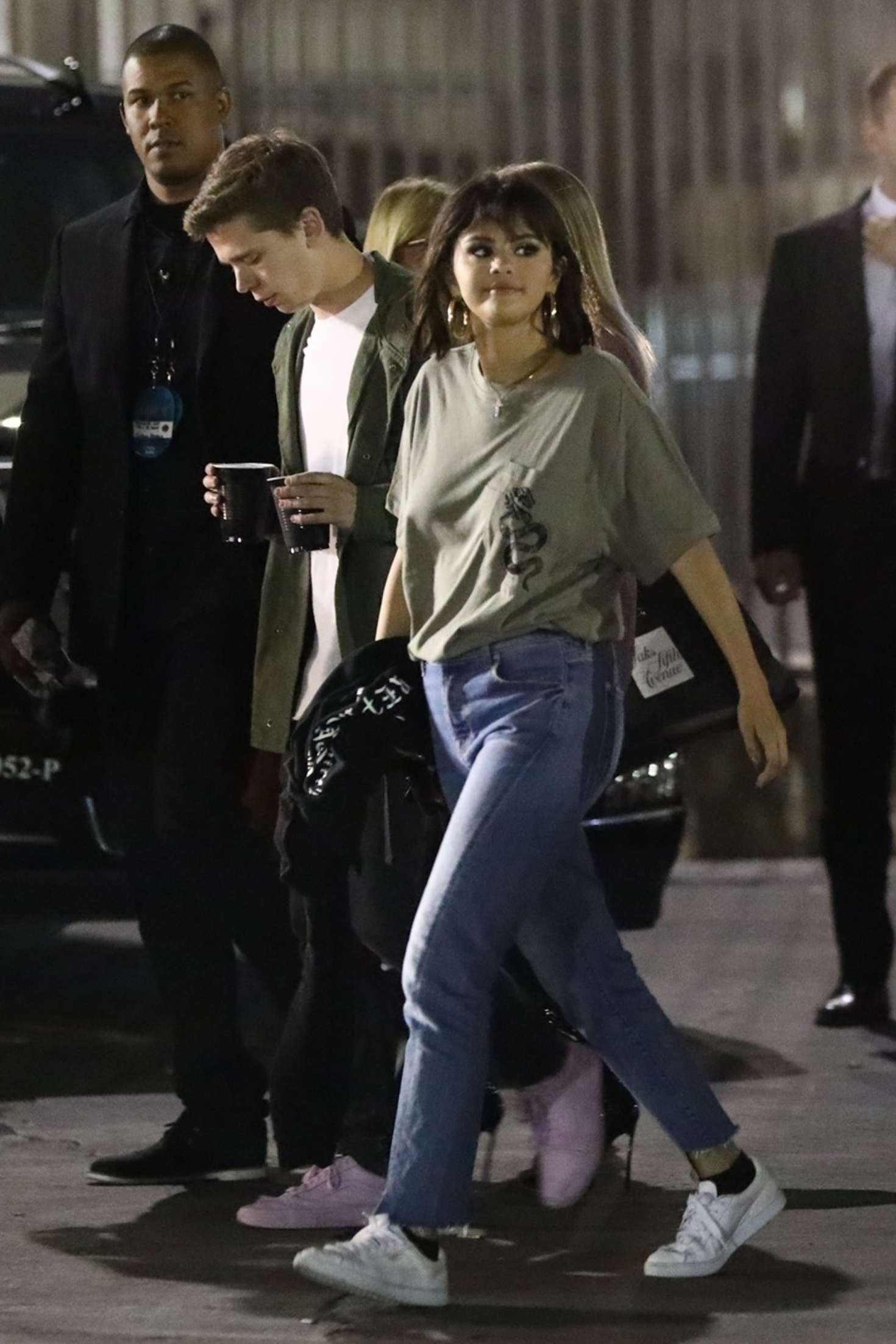 Selena Gomez â€“ Leaves Taylor Swift concert in Pasadena