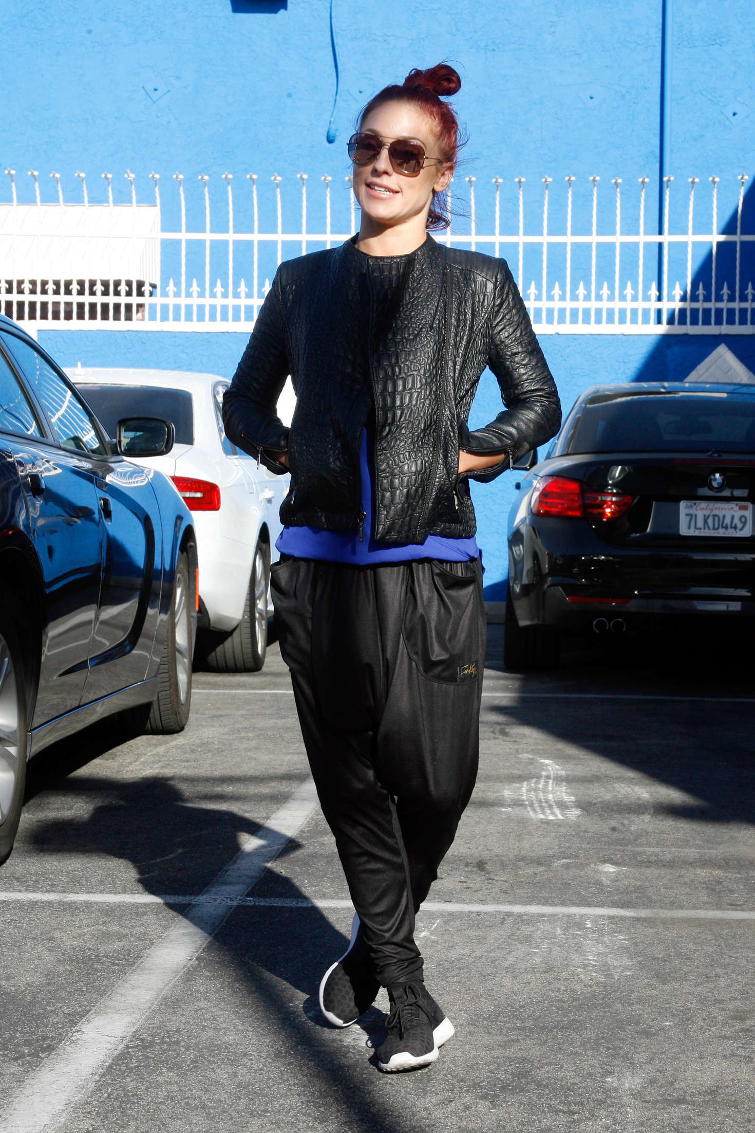 Sharna Burgess at DWTS Practice in Hollywood