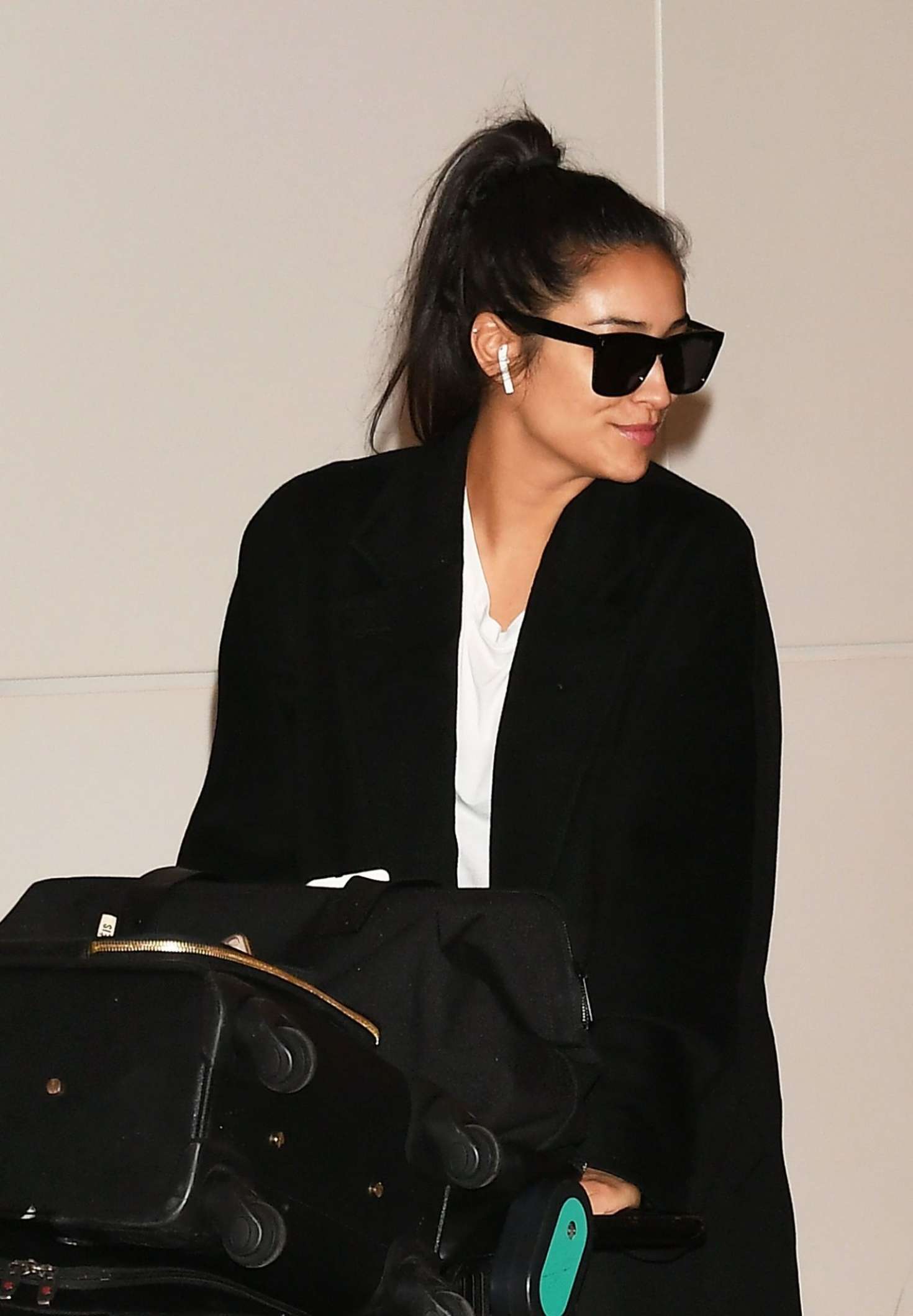 Shay Mitchell â€“ Arrives at Haneda Airport in Tokyo
