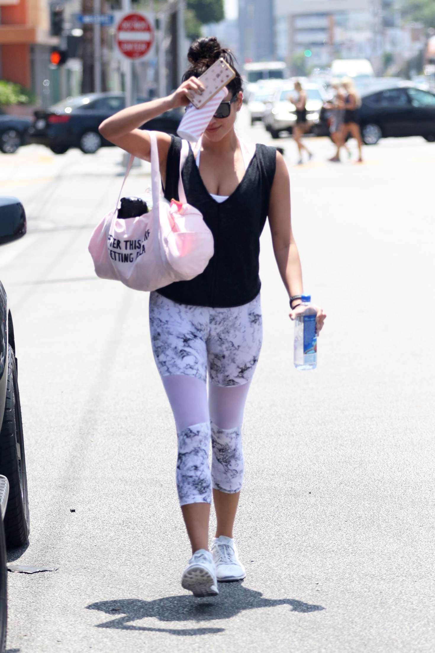 Shay Mitchell â€“ Leaving the gym in Los Angeles