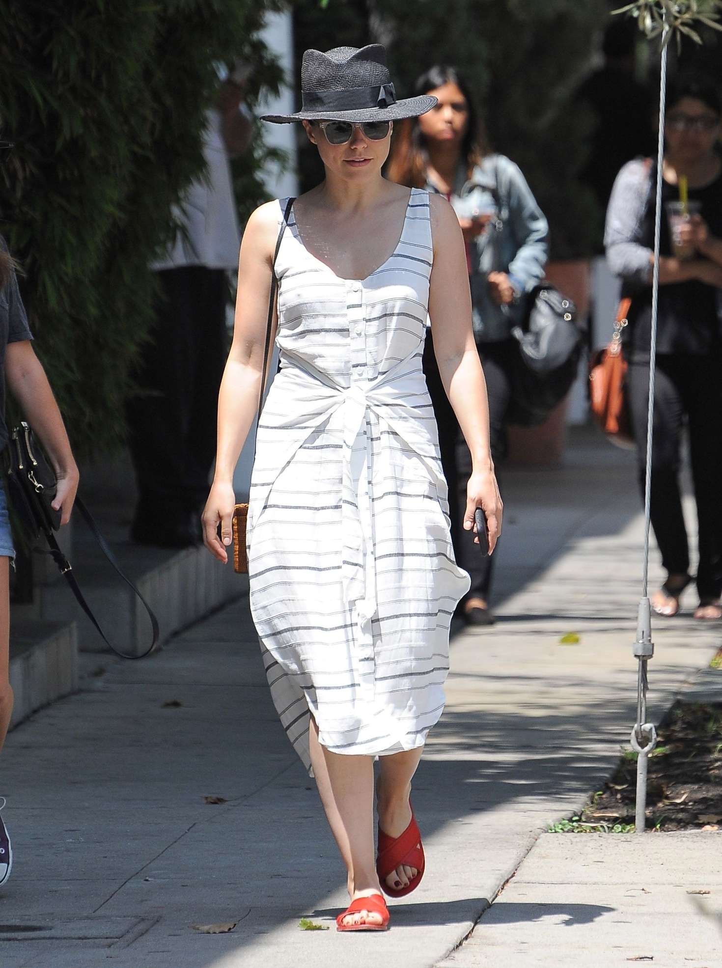 Sophia Bush in Long Dress out in West Hollywood