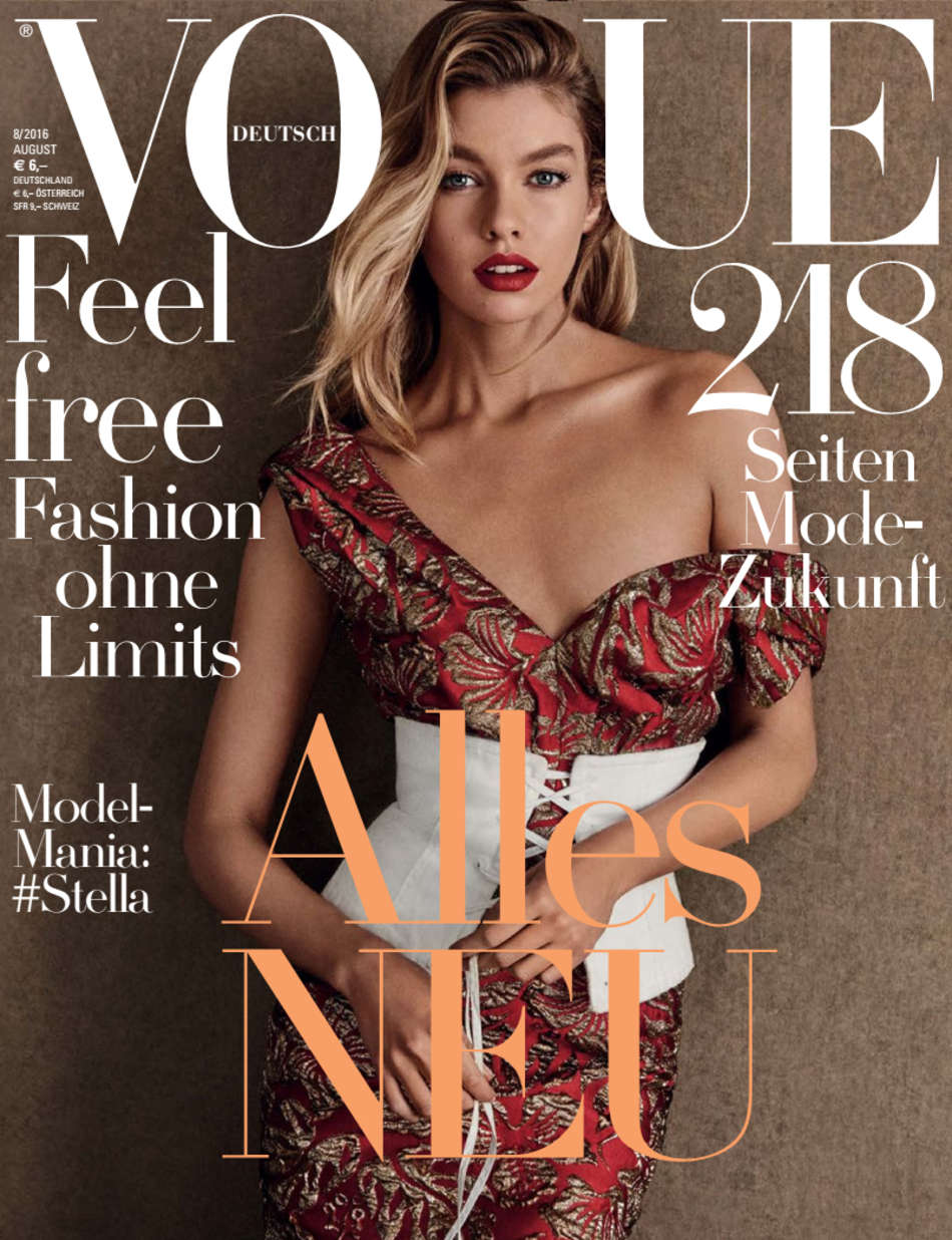 Stella Maxwell â€“ Vogue Germany Magazine (August 2016)