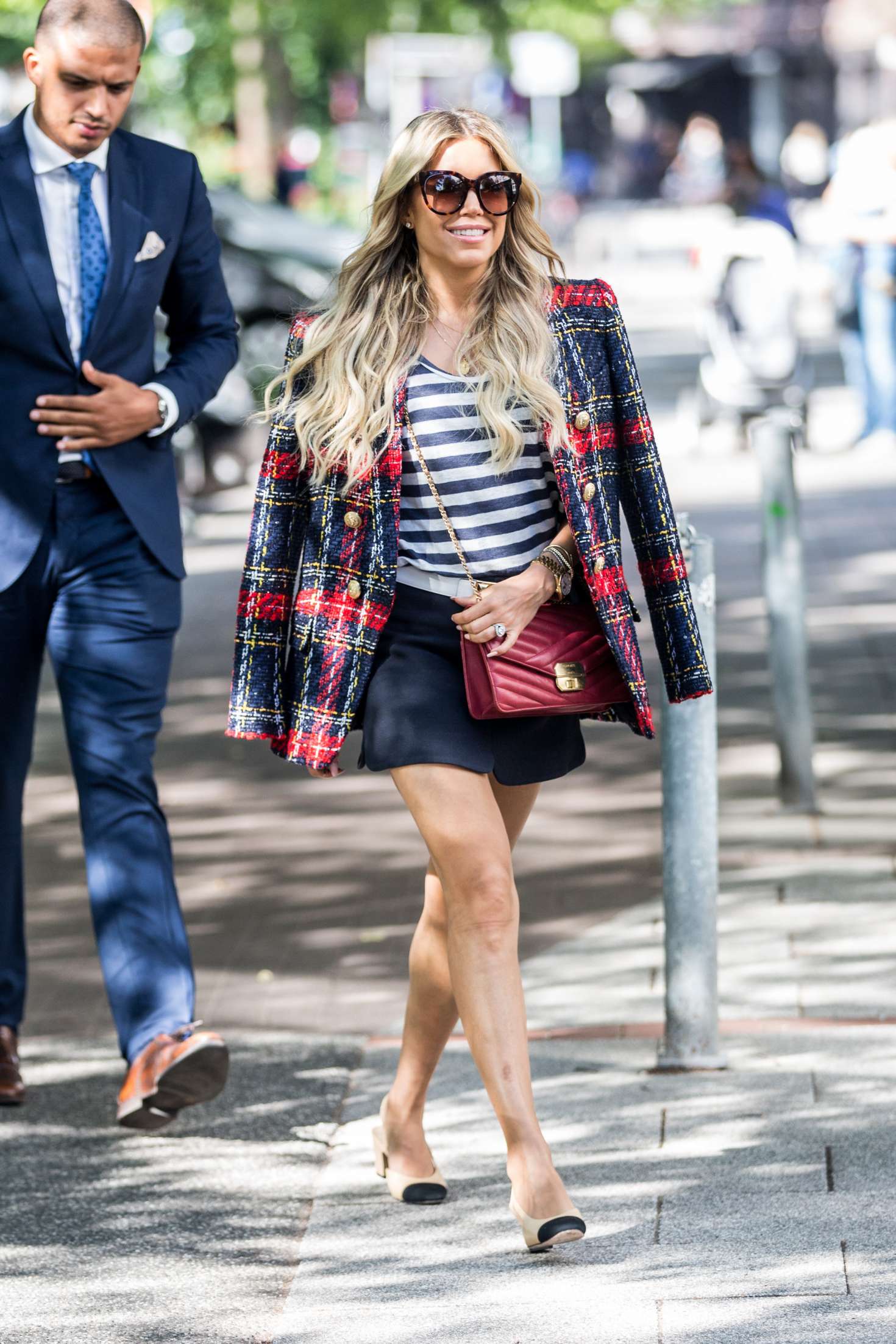 Sylvie Meis â€“ Arriving at her apartment in Hamburg