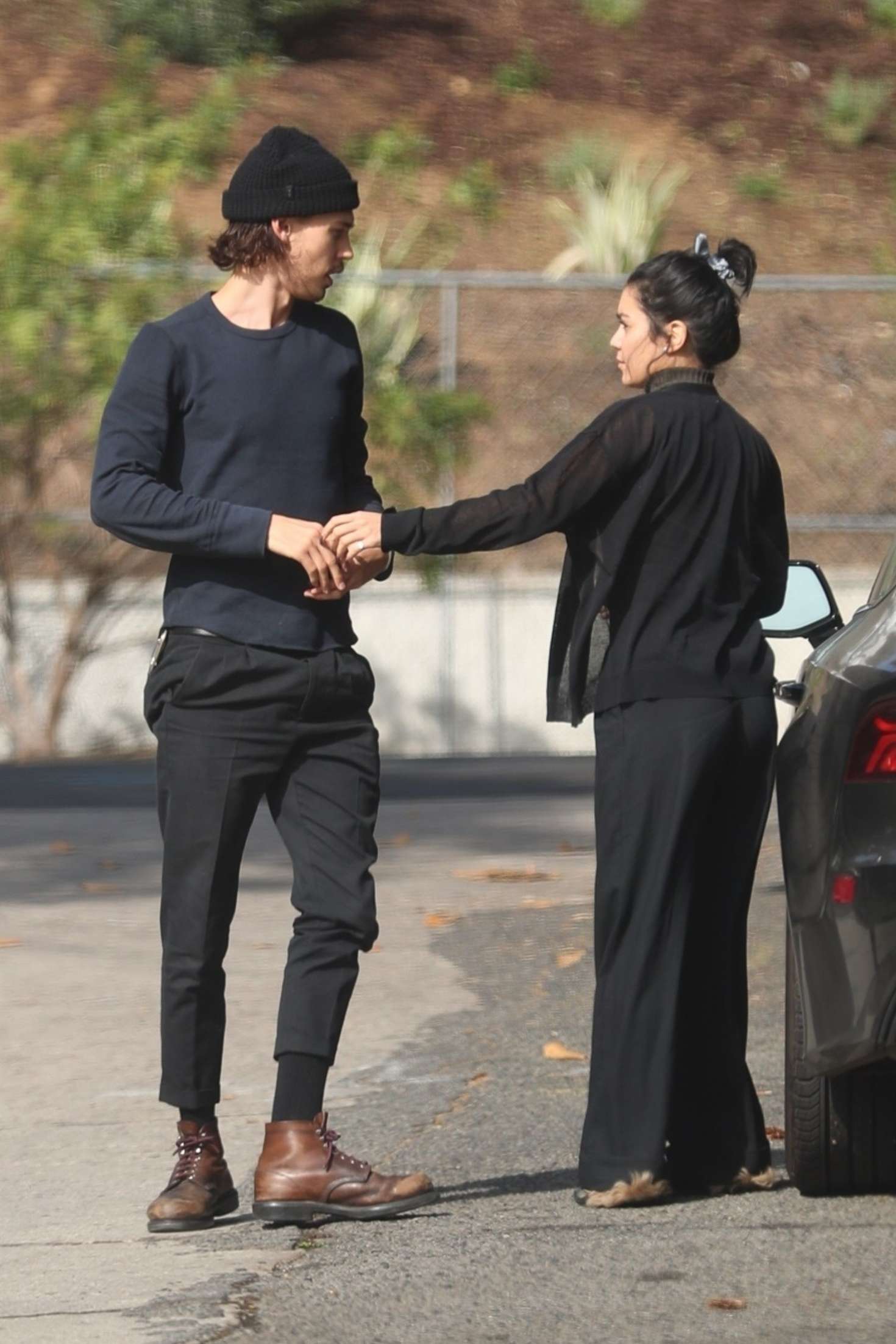 Vanessa Hudgens and Austin Butler â€“ Out in West Hollywood