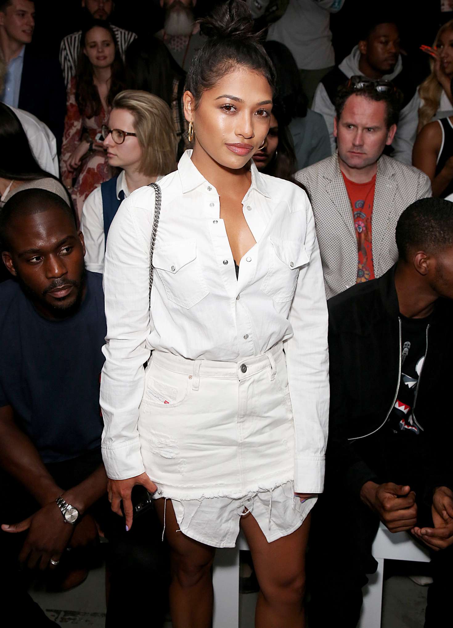 Vanessa White â€“ What We Wear Catwalk Show Front Row in London