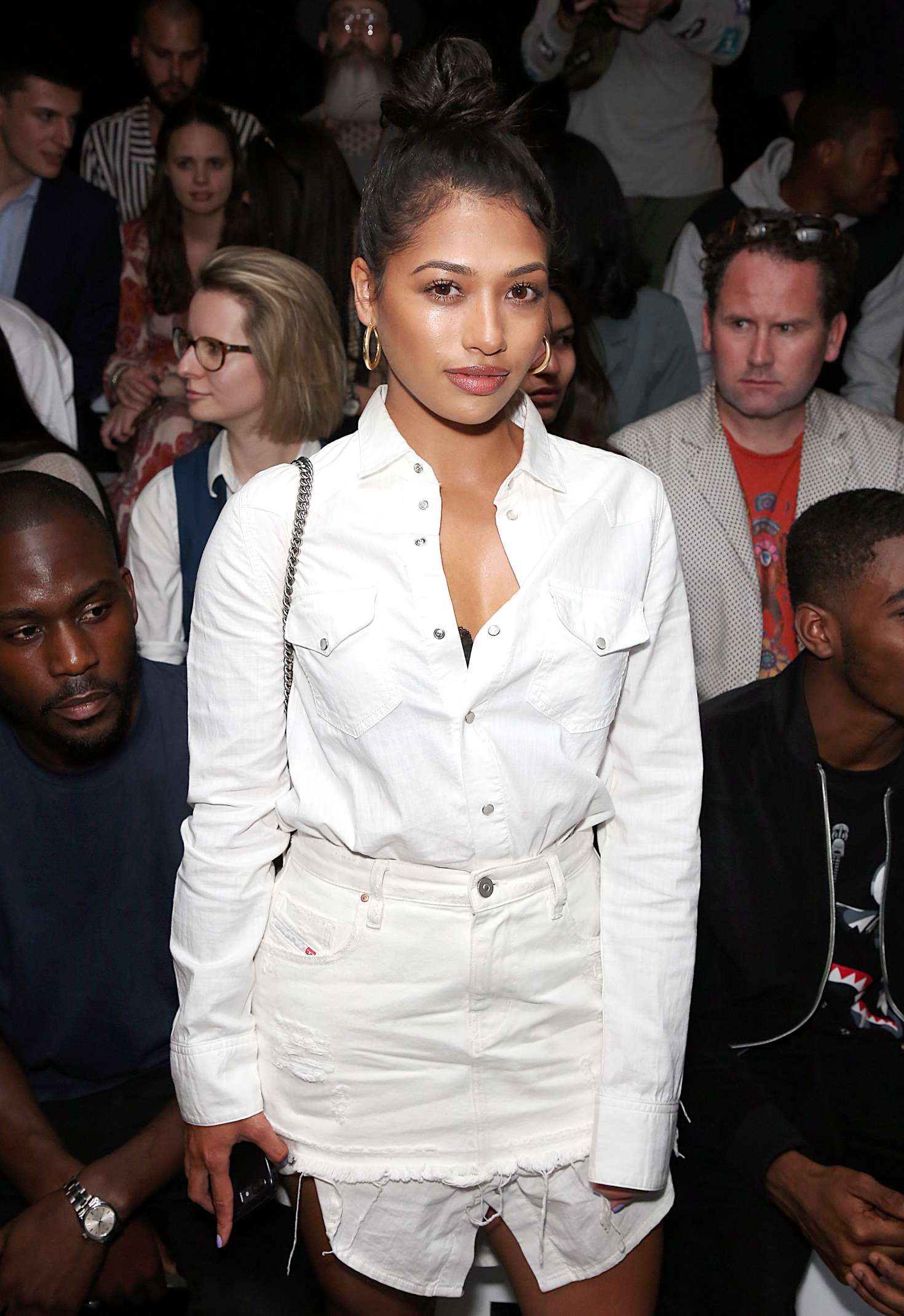 Vanessa White â€“ What We Wear Catwalk Show Front Row in London