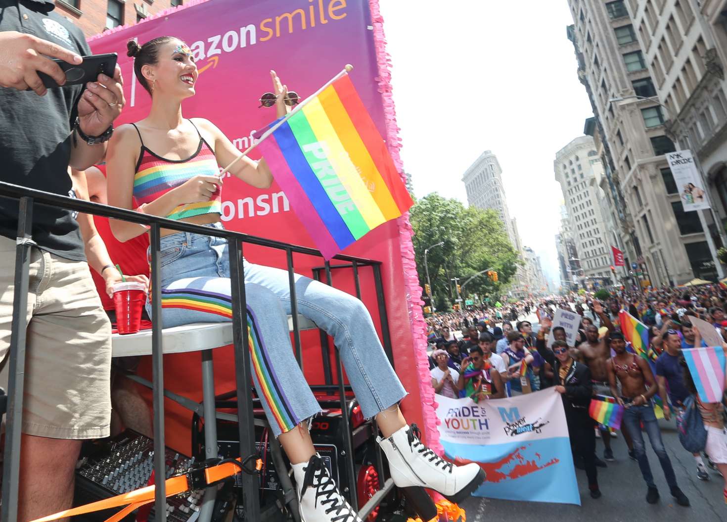 Victoria Justice â€“ 2018 Gay Pride Parade in New York City