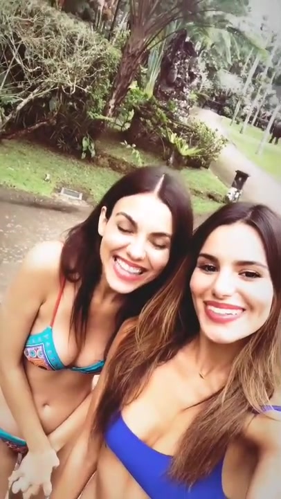 Victoria Justice and Madison Beer in Bikini â€“ Hot Personal Pics