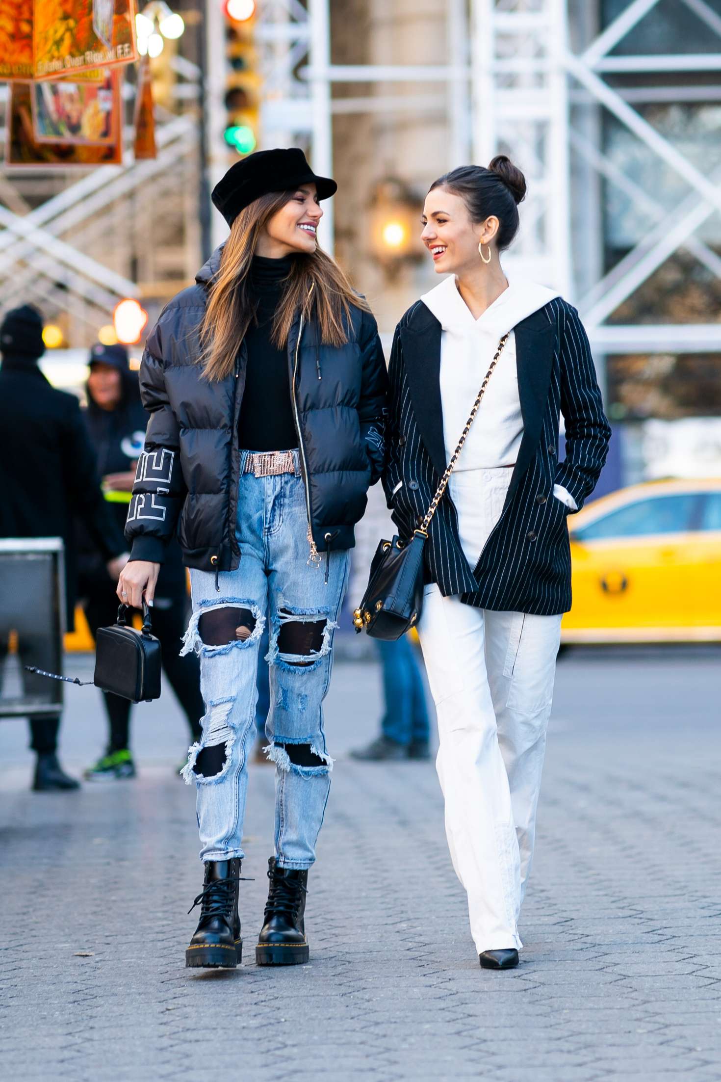 Victoria Justice and Madison Reed â€“ Out in New York