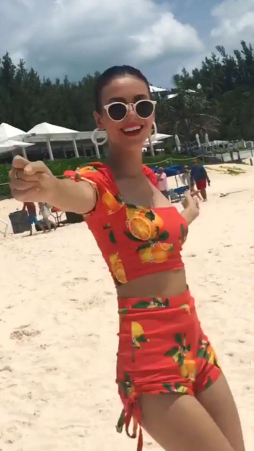 Victoria Justice â€“ Dancing on the beach