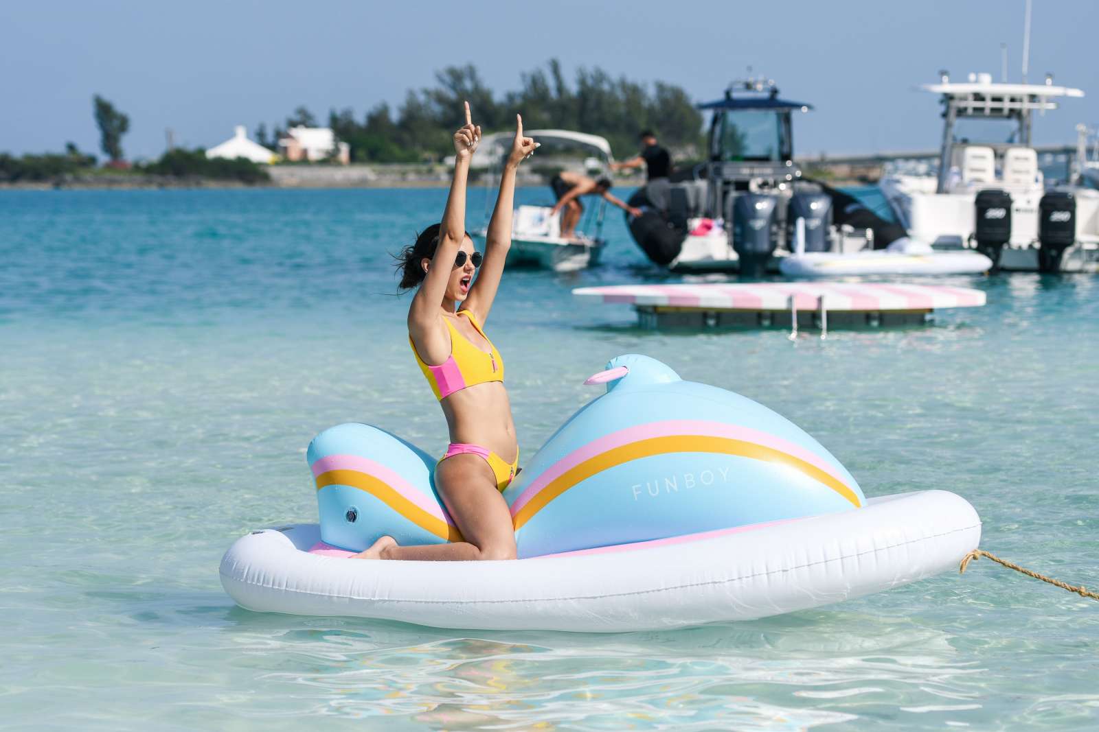 Victoria Justice in Bikini â€“ Revolve Summer Event in Bermuda