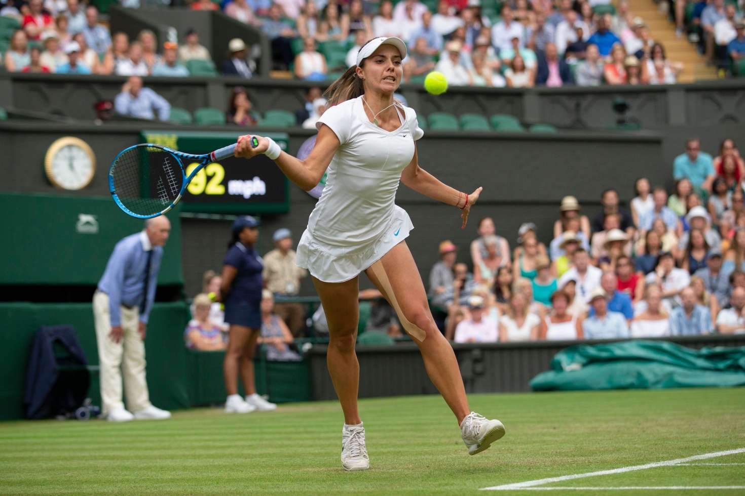 Viktoriya Tomova â€“ 2018 Wimbledon Tennis Championships in London Day 3