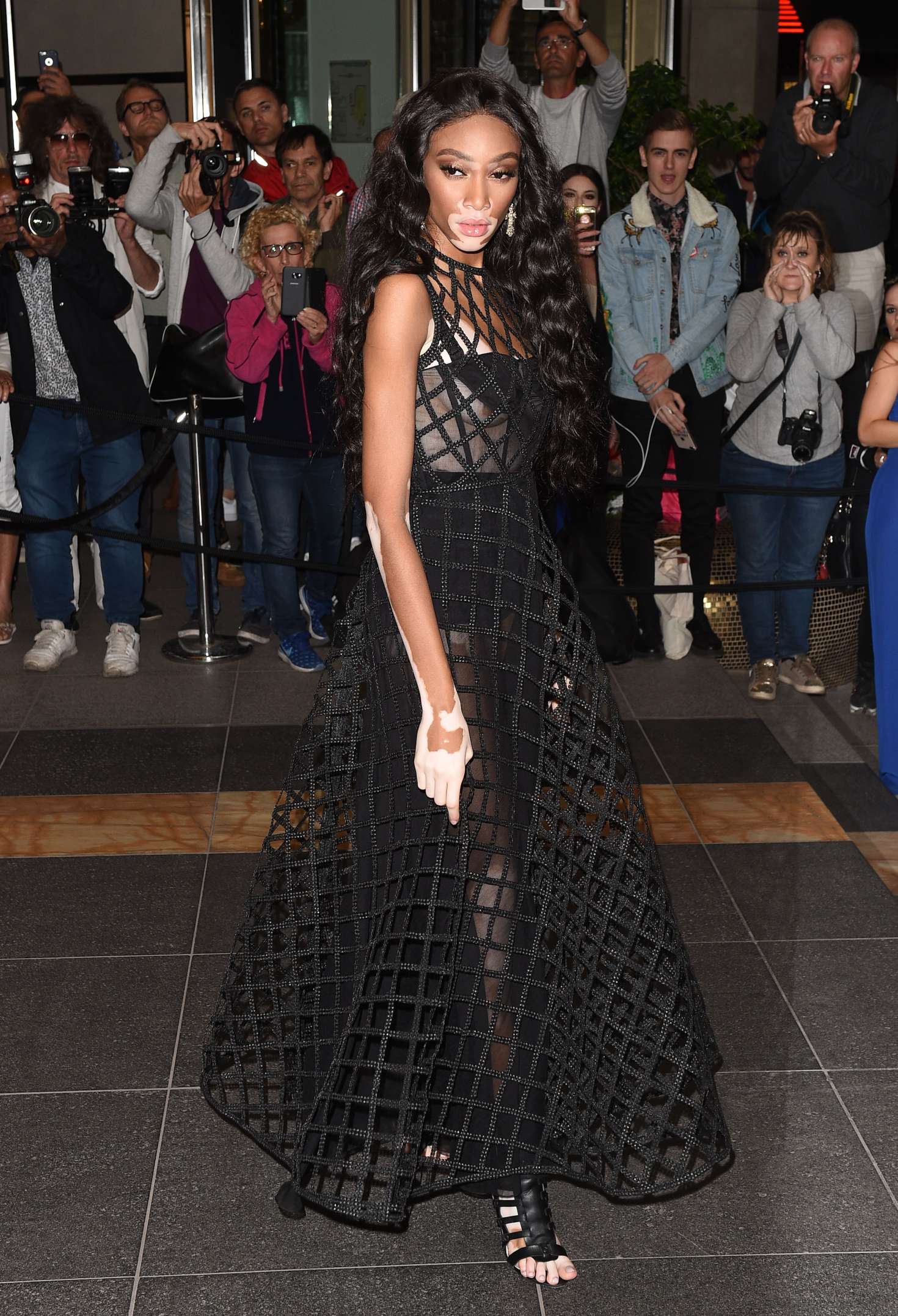 Winnie Harlow â€“ Arriving for the Dior Dinner in Cannes