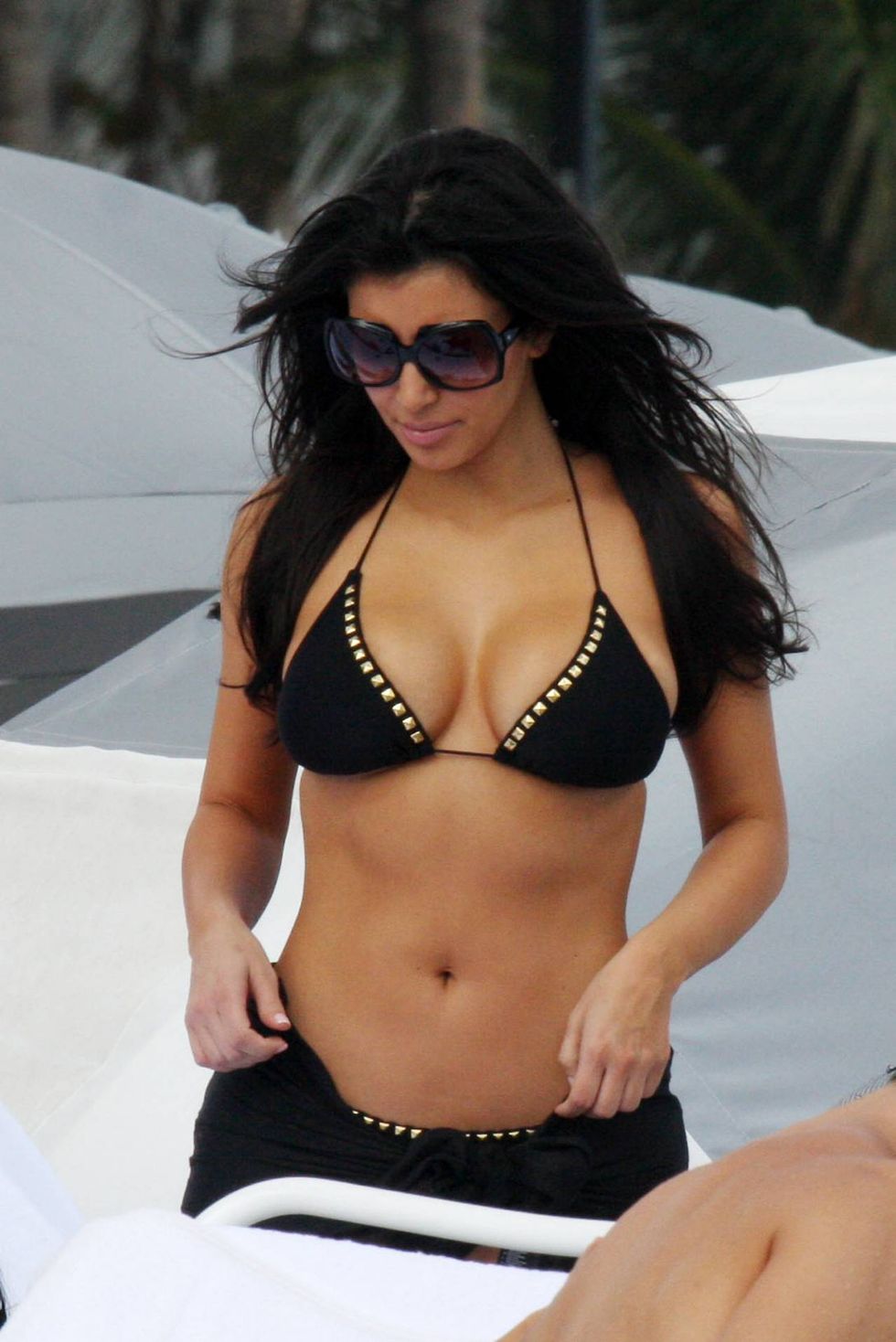 Kim Kardashian in Bikini on