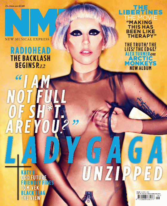 Lady Gaga - NME Magazine Covers