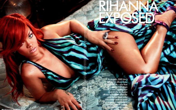 Rihanna - Cosmopolitan magazine July 2011
