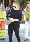 Hilary Duff in Tight Jeans out to lunch in Beverly Hills