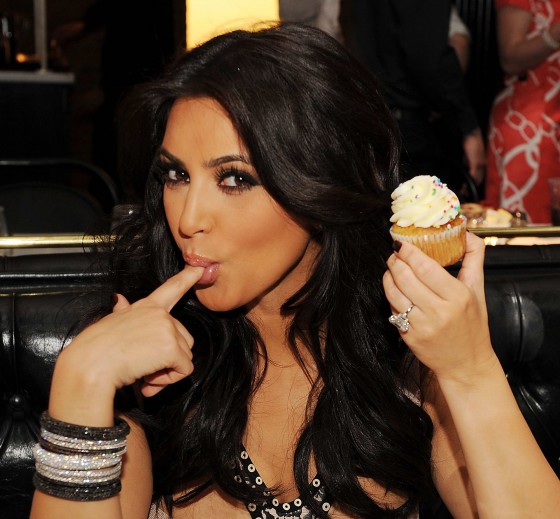 Kim Kardashian at Sugar Factory American Brasserie in Las Vegas