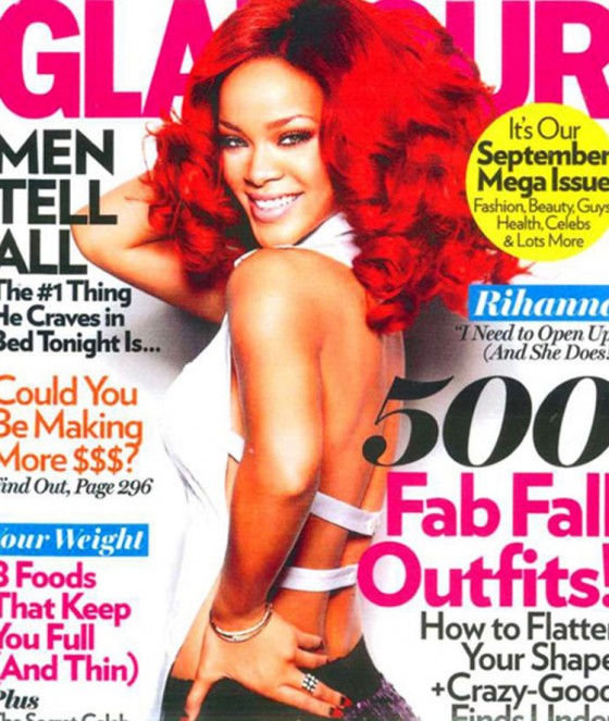 Rihanna - Glamour Magazine (September 2011) Cover