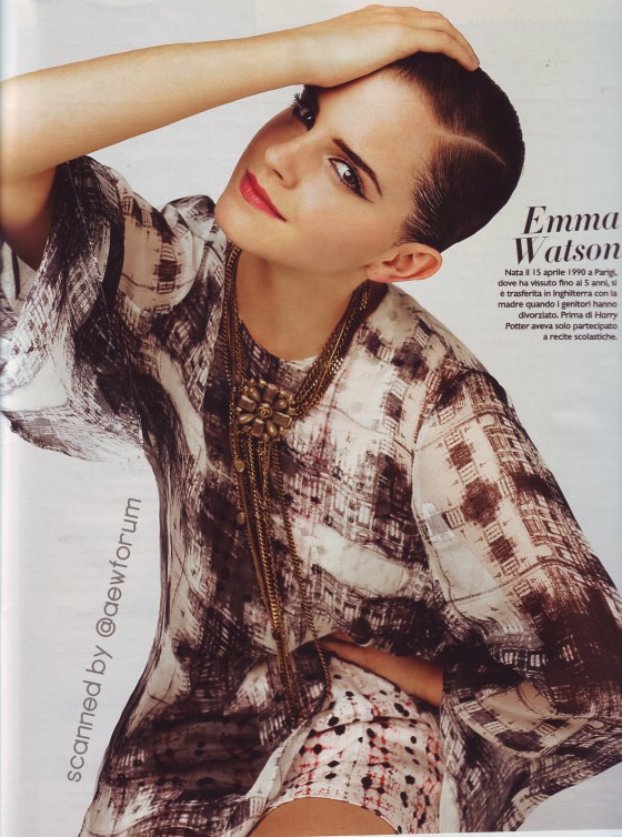 Emma Watson sexy pic from TU magazine